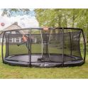 Berg GRAND CHAMPION INGROUND 520 grey + Safety Net Deluxe XL